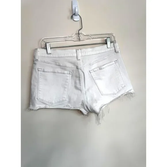 Stretchy Off White J Brand Denim Shorts - Picture 2 of 7